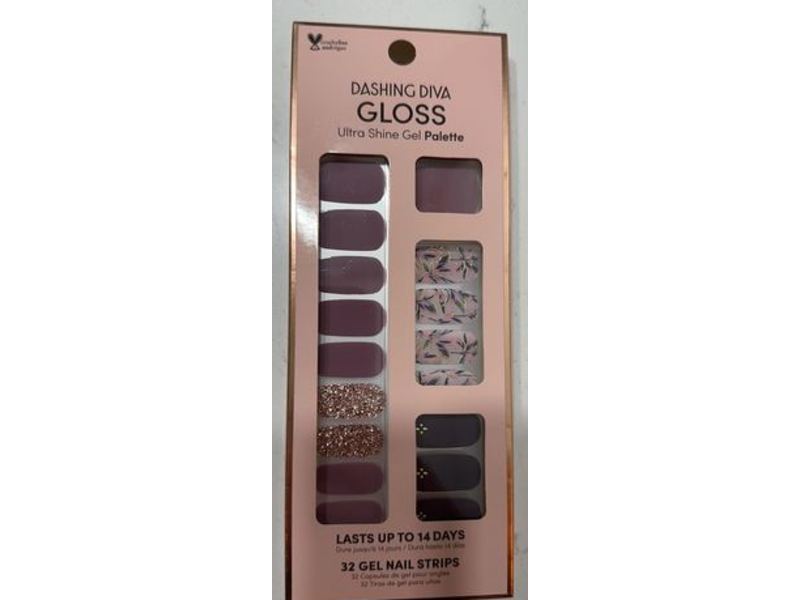 Dashing Diva Alpine Retreat Gloss Ultra Shine Gel Palette, 32 Count
