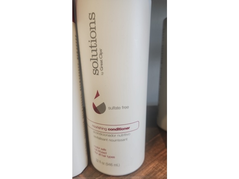 Great Clips Solutions Nourishing Conditioner, 32 fl oz/946 mL