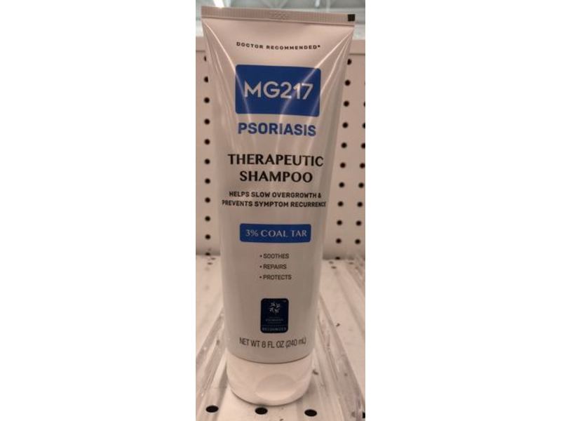Mg217 Psoriasis Therapeutic Shampoo, 3% Coal Tar, 8 fl oz/240 mL