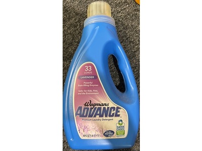 Wegmans Advance Premium Laundry Detergent, Lavender, 33 Loads, 50 fl oz/1.47 L