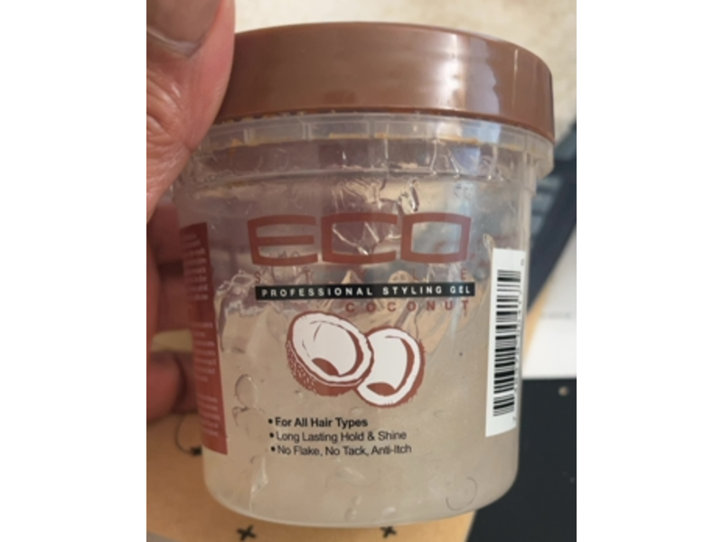 Eco Professional Style Coconut Styling Gel, 8 oz/236 mL