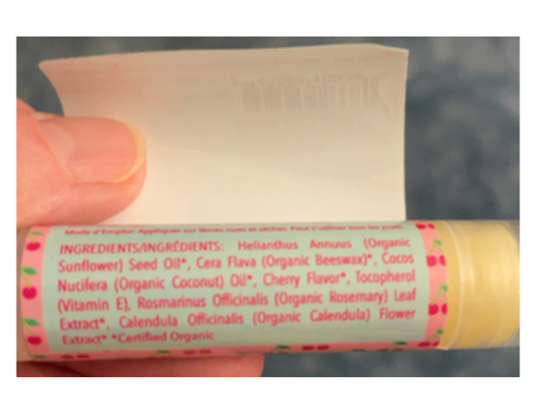 100% Pure Cherry Lip Balm, 0.15 oz/4.25 g
