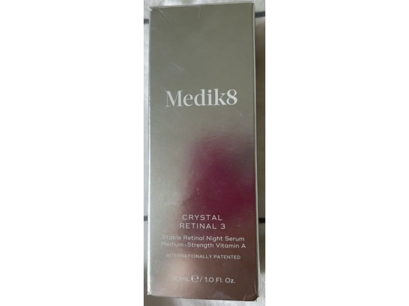 Medik8 Crystal Retinal 3 Stable Retinal Night Serum, 1 fl oz/30 mL