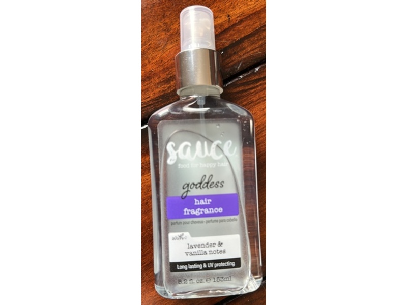 Sauce Beauty Hair Fragrance, Goddess, Lavender & Vanilla, 5.2 fl oz/153 mL