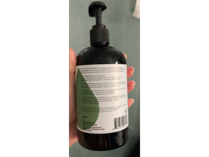 Way Of Will 45 Soothe Body Wash, Sweet Marjoram + Lavender, 16 fl oz/473 mL