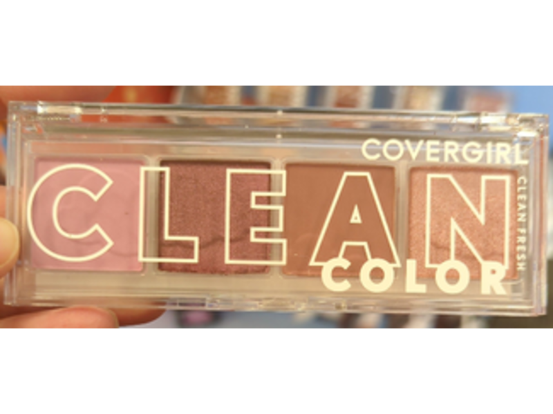 CoverGirl Clean Color Eyeshadow, Mellow Mauve, 0.14 oz/4g