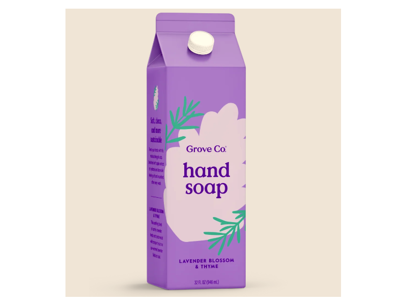 Grove Co. Hand Soap, Lavender Blossom & Thyme, 32 fl oz/946 mL