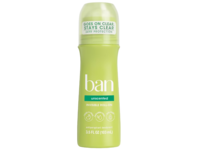 Ban Antiperspirant Deodorant Invisible Roll-n, Unscented, 3.5 fl oz/103 mL, Pack Of 2 - thumbnail 1