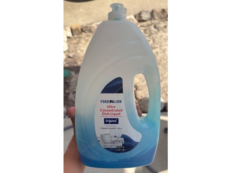 Food Lion Ultra Concentrated Dish Liquid, Original, 56 fl oz/1.66 L
