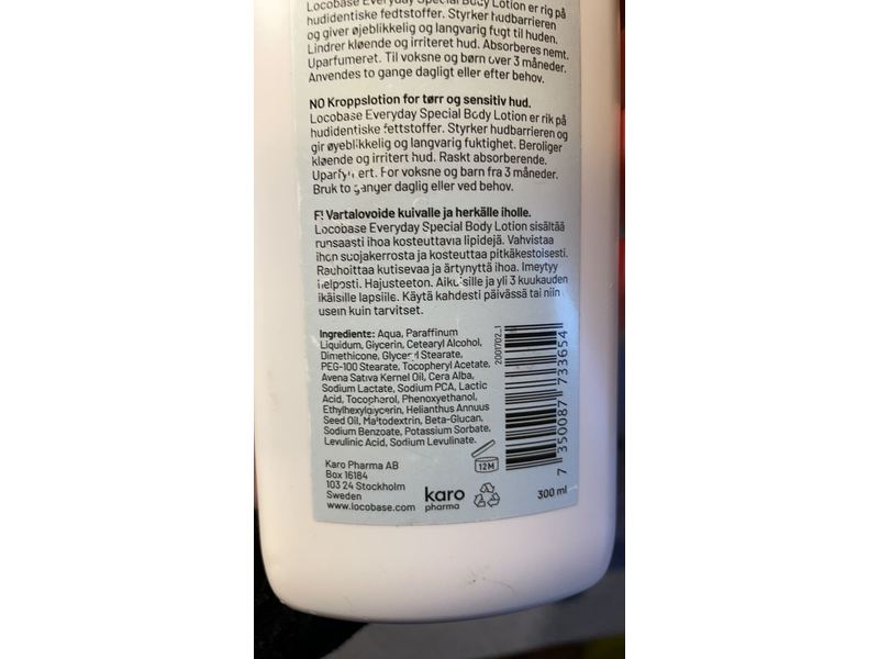 Locobase Everyday Special Body Lotion, 300 mL