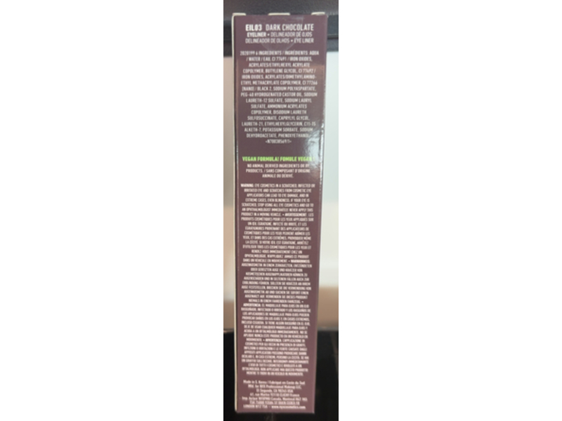 Nyx Professional Makeup Waterproof Epic Ink Liner, 03 Dark Chocolate, 0.03 fl oz/1mL