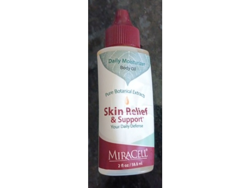 Miracell Skin Relief & Support Daily Moisturizer Body Oil, 2 fl oz/58.8 mL