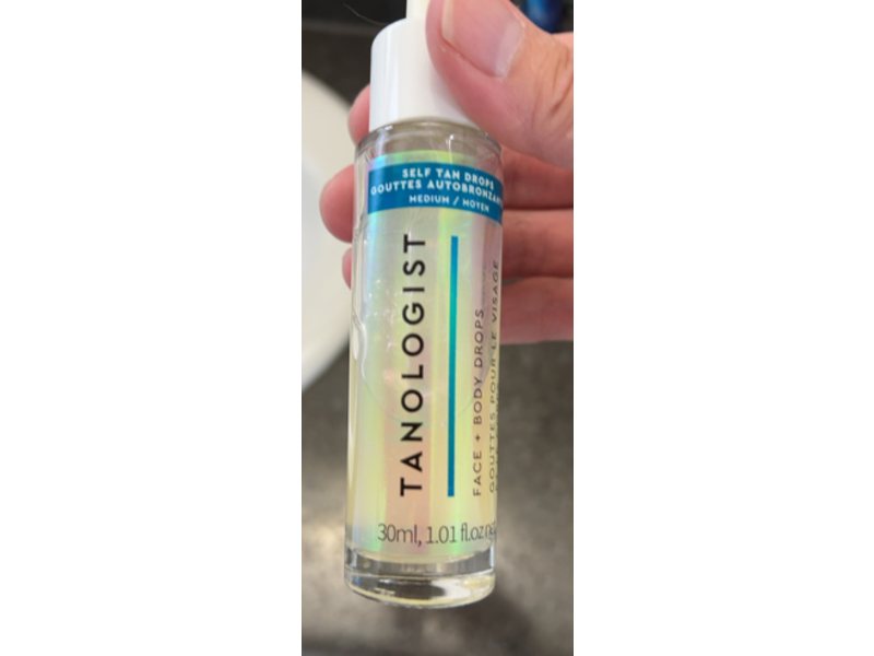 Tanologist Self Tan Drops, Medium, 1.01 fl oz/30mL