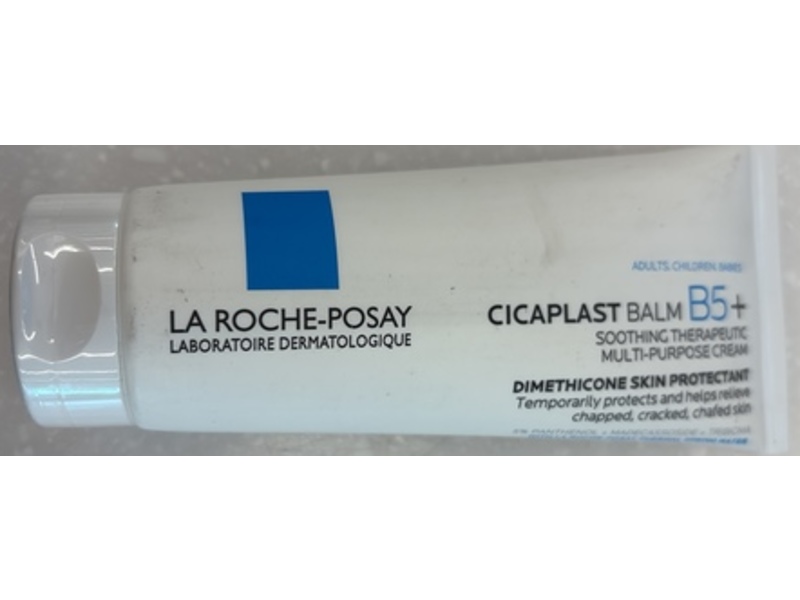 La Roche-Posay Cicaplast Balm B5+ Soothing Therapeutic Multi Purpose Cream, 3.38 fl oz/100 mL