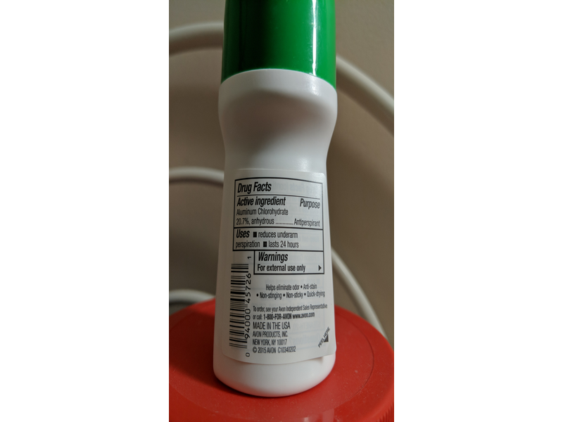 Avon Feelin' Fresh Roll-On Antiperspirant Deodorant, Original , 2.6 oz/75 mL