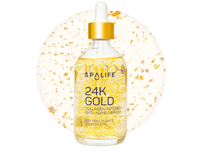 Spalife Collagen Infused Anti-Aging Serum, 24k Gold, 1 fl oz/30 mL