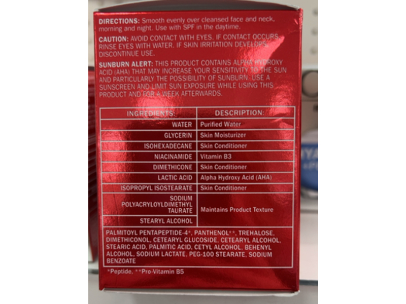 Olay Regenerist Aha + Peptide 24 Face Renewing Moisturizer, 1.7 Oz