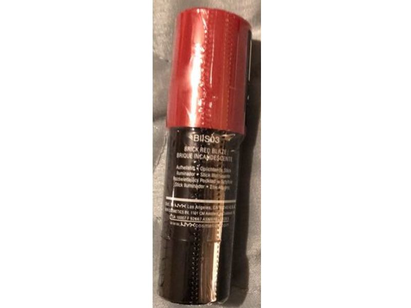 NYX Professional Makeup Bright Idea Stick, Brick Red Blaze, 0.21 oz/6 g
