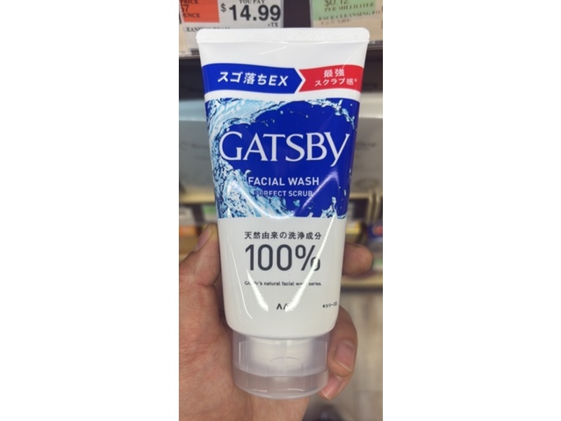 Gatsby Facial Wash, Perfect Scrub, 4.5 oz/130 g