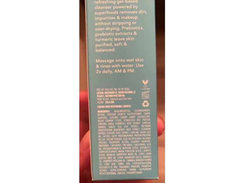 Tula The Cult Classic Purifying Face Cleanser, 1.67 fl oz/50 mL