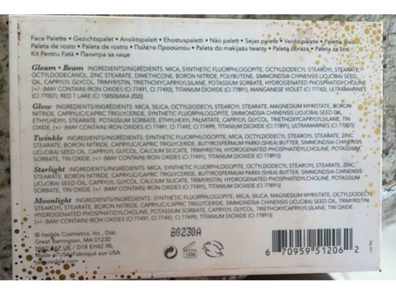 Jane Iredale Illuminating Lights Face Palette, 1.7 g