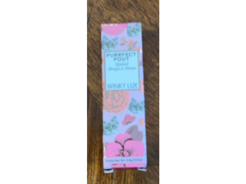 Winky Lux Purrfect Pout Lip Stain, Frisky, 0,.12 fl oz/3.6 g