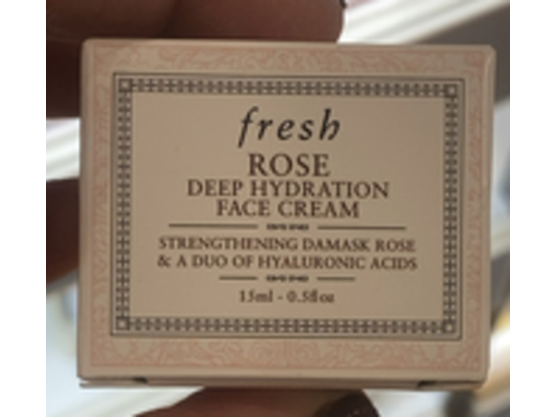 Fresh Deep Hydration Face Cream, Rose, 0.5 fl oz/15 mL