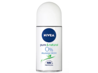 Nivea Pure & Natural Deodorant, 50 mL - Image 2