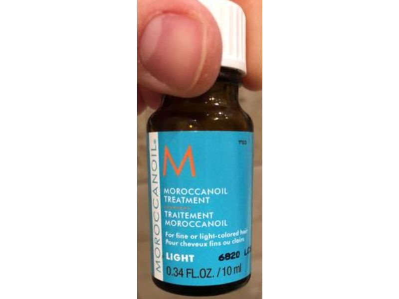 Moroccanoil Moroccaoil Treatment, Light, 0.34 fl oz/10 mL, Pack Of 2