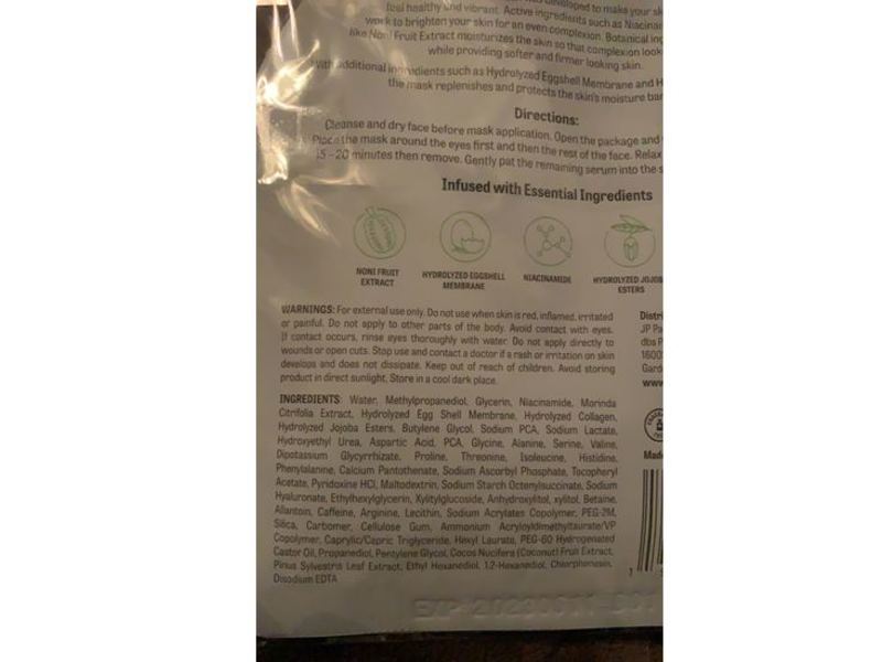 Puriface Dermal Purifying Sheet Mask, 0.9 oz/27 mL, Pack Of 5