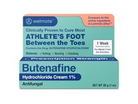 Welmate Athlete's Foot Butenafine Hydrochloride Cream 1%, 1 oz/30 g - thumbnail 1