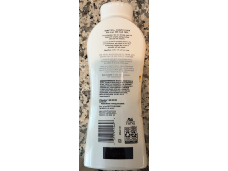 Olay Ultra Moisture Body Wash, Jojoba Oil, 22 fl oz/650 mL, Pack Of 4