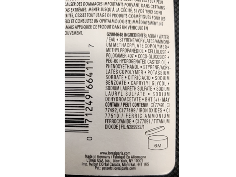 L’Oreal Paris Infallible Precision Felt Eyeliner, 610 Grey, 0.03 fl oz/1.0 mL