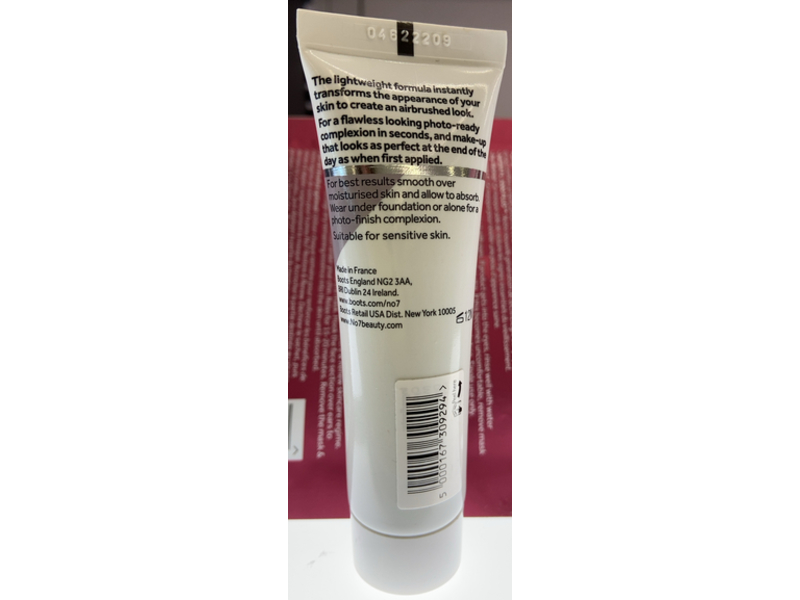 No7 Airbrush Away Primer, 1 fl oz/30 mL