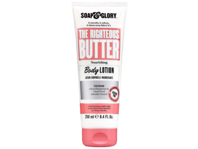 Soap & Glory The Righteous Butter Nourishing Body Lotion, 8.4 fl oz/250 mL