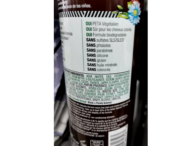 Better Natured Damage Repair Shampoo, Triple Plant Milk Blend, 10.1 fl oz/300 mL