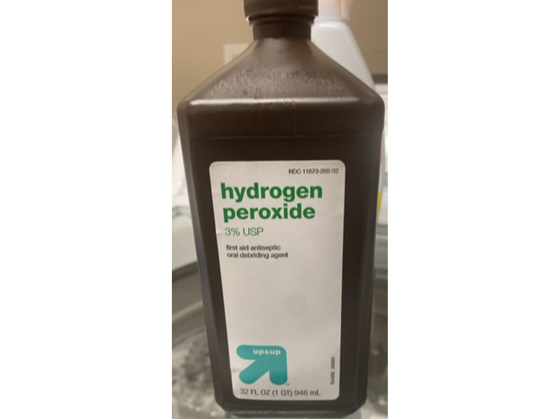 Up&Up Hydrogen Peroxide Topical Solution, 32 fl oz/946 mL
