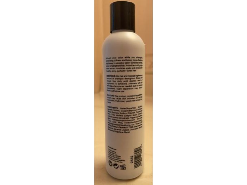 l'ange Glace Cool Toning Shampoo, 8 fl oz/236 ml