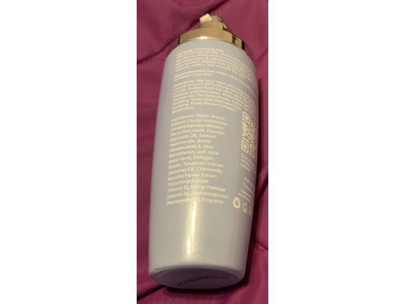 Dermalactives Purifying Cleansing Gel, 3.38 fl oz/100 mL