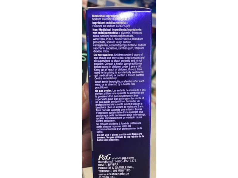 Crest 3D White Luxe Diamond Strong Toothpaste, 75 ml