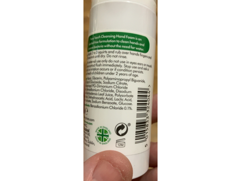 Creightons Pure Touch Antibacterial Cleansing Foam Hand, 50 mL