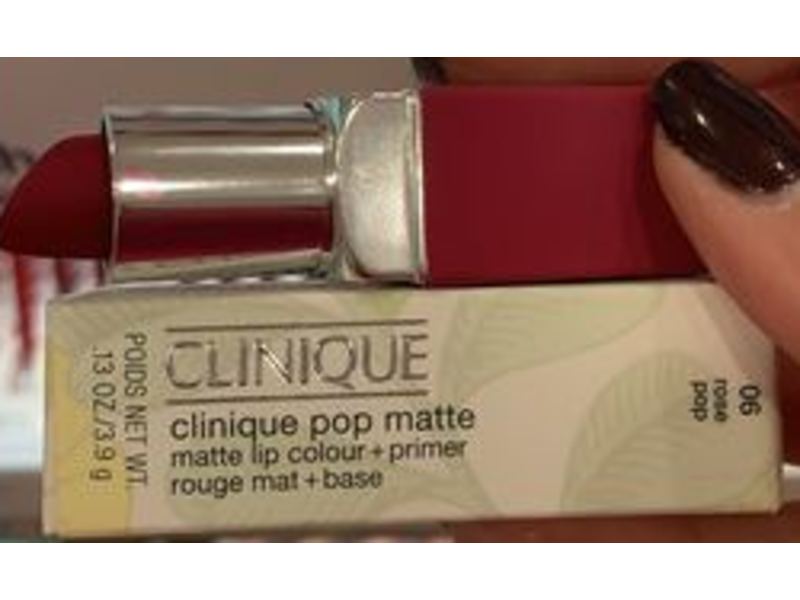 Clinique Pop Matte Lip Colour, Rose 06, 0.13 oz/3.9 g