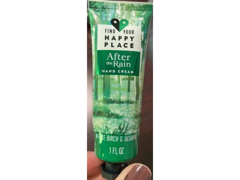 Find Your Happy Place After The Rain Hand Cream, White Birch & Jasmine, 1 fl oz
