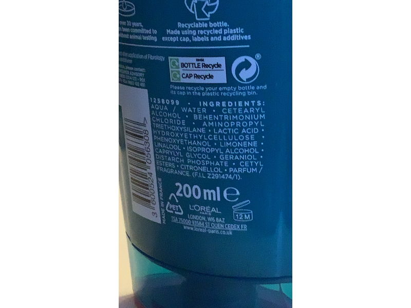 L'Oreal Paris Elvive Fibrology Thickening Conditioner, Filloxane, 200 mL