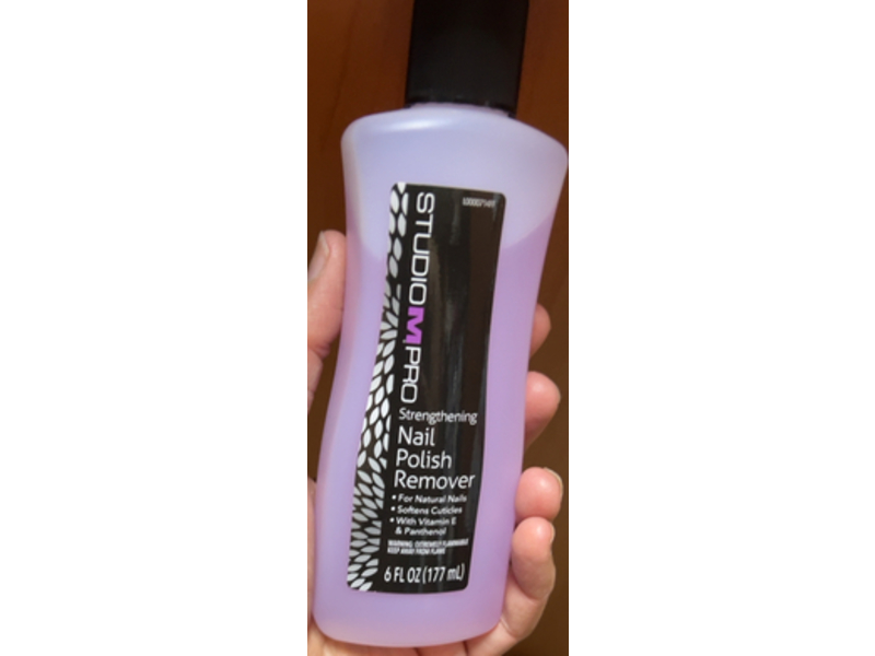 Studio M Pro Nail Polish Remover, 6 fl oz/177 mL