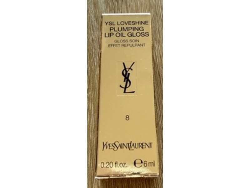 Ysl Beauty Love Shine Plumping Lip Oil Gloss, 08 Purple Dream, 0.20 fl oz/6 mL