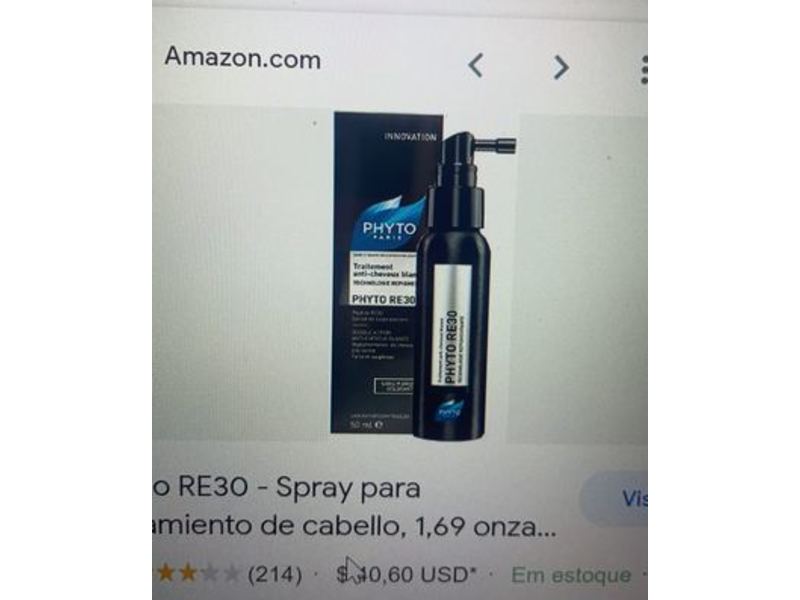 Phyto Paris Phyto RE30 Treatment, 50 mL