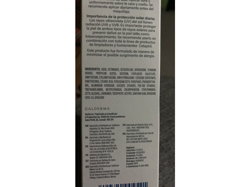 Cetaphil Daily Facial Moisturizer, SPF 50, 50 mL