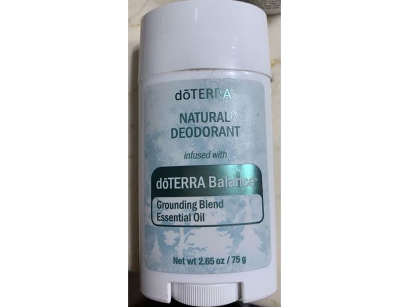 doTERRA Balance Natural Deodorant, Grounding Blend Essential Oil, 2.65 oz/75 g