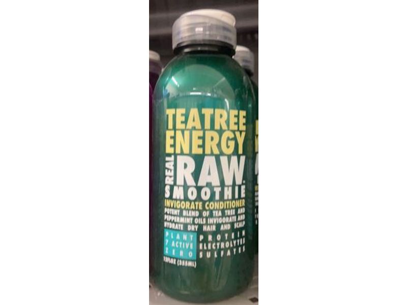 Real Raw Energy Raw Smoothie Conditioner, Tea Tree, 12 fl oz/355 mL